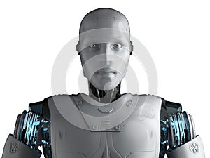 Humanoid robot portrait