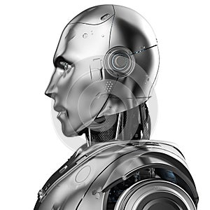 Humanoid robot portrait