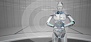 Humanoid Robot Stethoscope