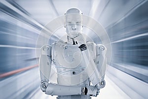 Humanoid robot thinking