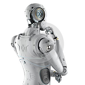 Humanoid robot thinking