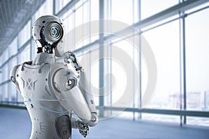 Humanoid robot thinking