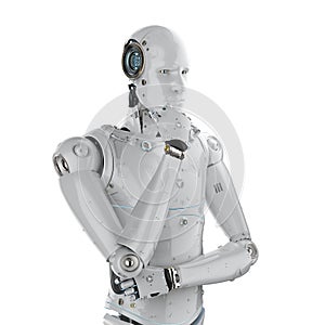 Humanoid robot thinking