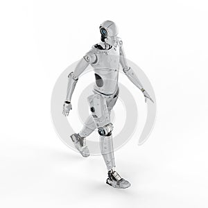 Humanoid robot walk