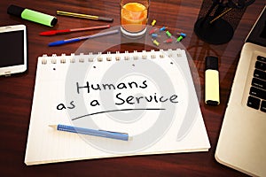 Humans as a Service