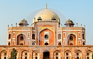 Humayun`s Tomb, a UNESCO World Heritage Site in Delhi, India