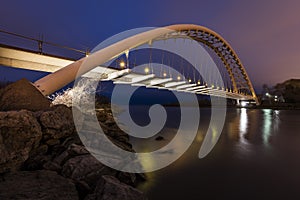 Humber Bay Arch Bridge in Toronto