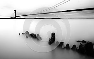 The Humber Bridge from Hessle Foreshore
