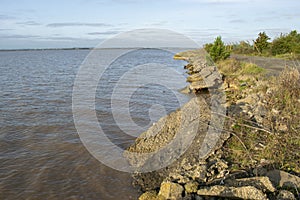 Humber Estuary Coastal Erosion North Ferriby, England