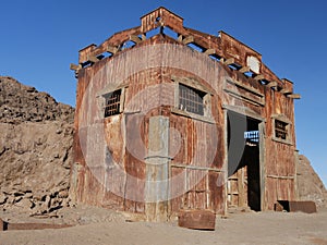 humberstone saltpeter mine in the atacama