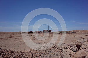 Humberstone Saltpeter Worksm in northern Chile