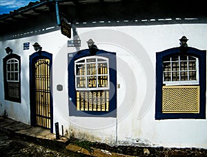 Humble houses in Ouro Preto