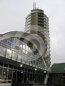 Humboldt Hotel founded in 1956 on the top of the Cerro El ÃÂvila 2.105 mts above the city of Caracas, Venezuela photo