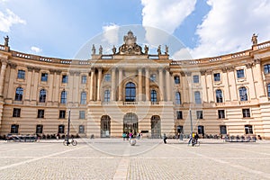 Humboldt University of Berlin on Bebelplatz square, Berlin, Germany