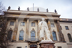 The Humboldt University of Berlin is one of Berlin`s oldest univ