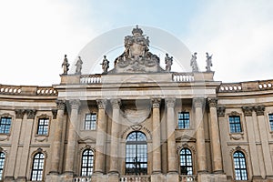 Humboldt University and oldest universities of Berlin and Germany. Higher education or students or European education.