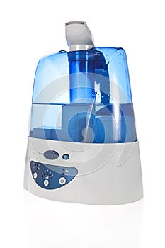 Humidifier with ionic air purifier