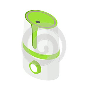 Humidifier isometric icon.