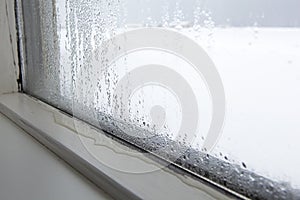 Humidity at a window