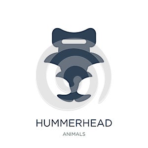 hummerhead icon in trendy design style. hummerhead icon isolated on white background. hummerhead vector icon simple and modern