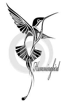 Hummingbird tattoo