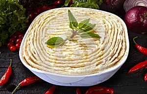 Hummus, Chickpea paste