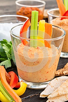 Hummus - healthy and tasty dip