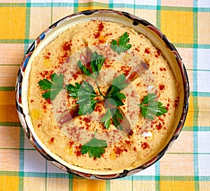 Hummus (Lebanese Food)