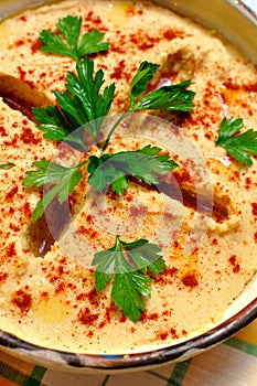 Hummus (Lebanese Food)