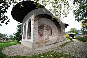 Humor monastery, Moldavia (Bucovina), Romania photo