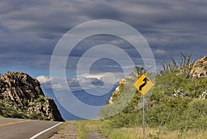 Humorous road sign seems to show Roadway to Heaven