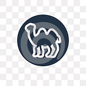 Hump vector icon isolated on transparent background, Hump trans