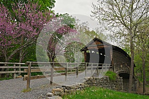 Humpback Bridge in Covington, Virginia. photo