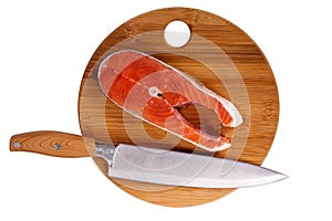 Humpback salmon board