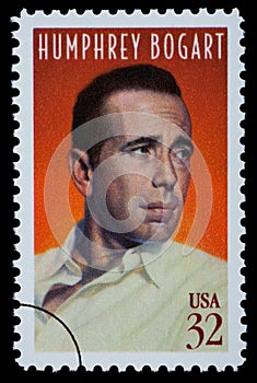 Humphrey Bogart Postage Stamp