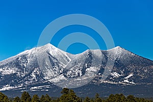 Humphreys Peak near Flagstaff, Arizona photo
