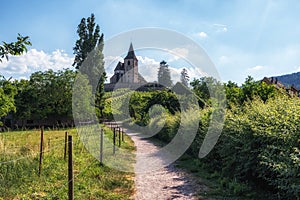 Hunawihr old fortified church