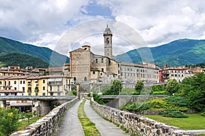 Hunchback Bridge. Bobbio. Emilia-Romagna. Italy.