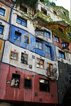 Hundertwasser apartment House