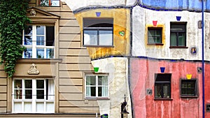 Hundertwasser Haus, Vienna Austria