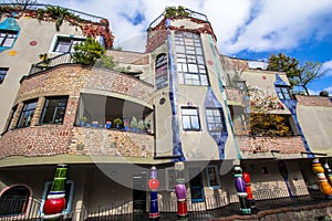Hundertwasser house, Bad Soden, Germany