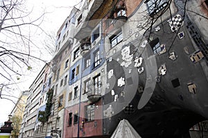 Hundertwasser House in Vienna