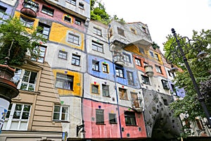 Hundertwasserhaus in Vienna, Austria
