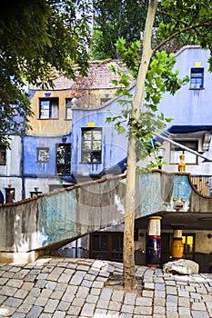 Hundertwasserhaus in Vienna, Austria