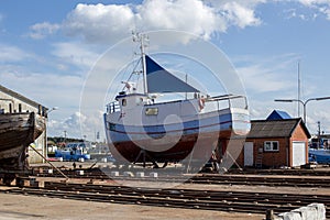Dry dock in Hundested, Denmark