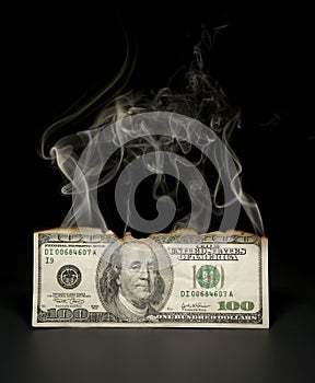 Hundred Dollars Up In Smoke