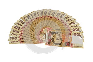 Hundred Ukrainian hryvnia