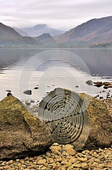 Hundred year stone, Derwentwater