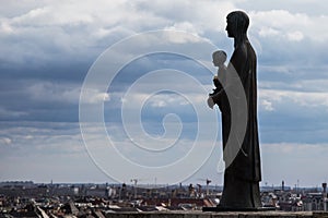 hundreds of different sculptures can be seen in budapest