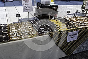 Hundreds of whoopie pies at open air market